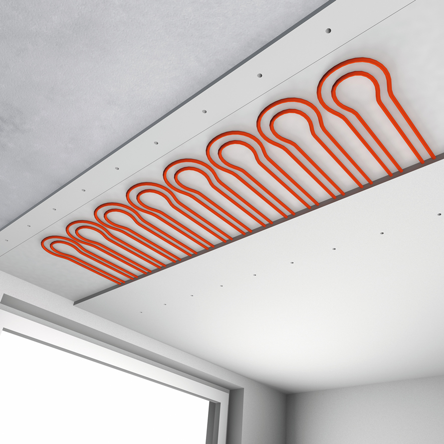 Ristrutturare con i sistemi radianti a soffitto di Rehau